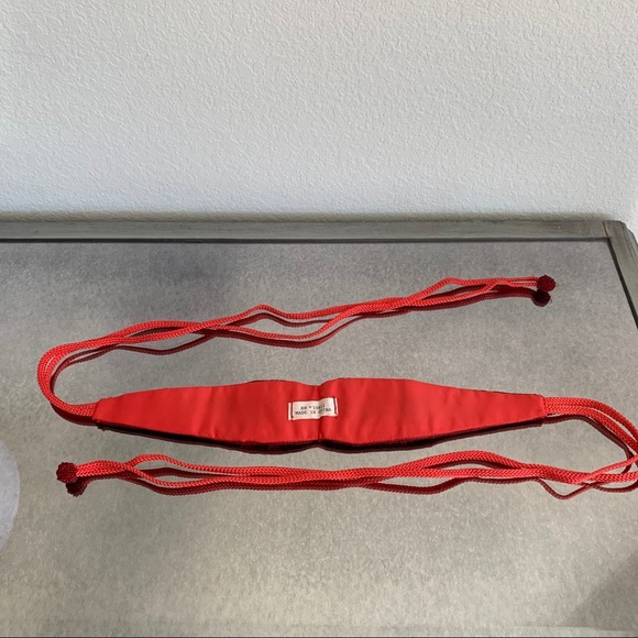 Sequin/Bugle Beaded silk belt VINTAGE 1983 PRICE FIRM - Picture 3 of 6